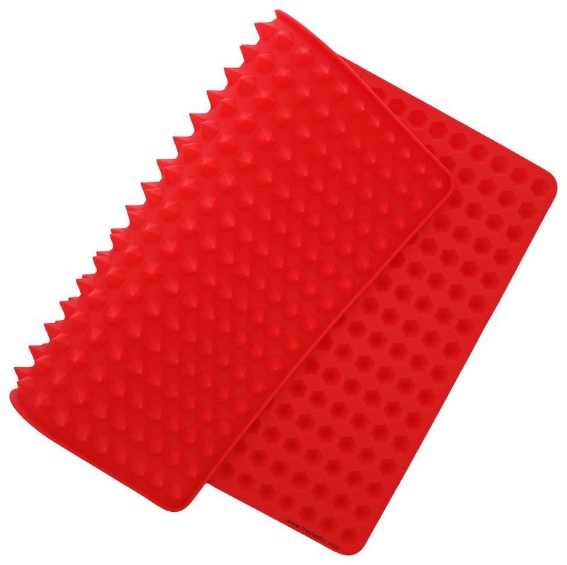 Traytastic! Non-Stick Silicone Baking Mat (Pyramid Style) - Great for Cooking, Baking, Grilling, Gummies, Candy, Crafts - Image 1